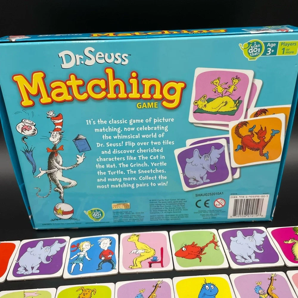 Dr. Seuss Matching Fun Game